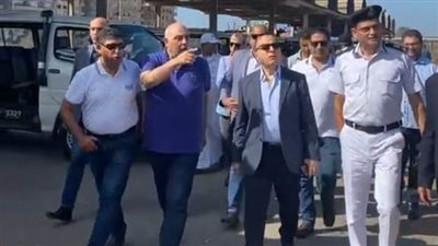 محافظ كفرالشيخ يتفقد المواقف والمحطات لمتابعه التعريفة الجديدة