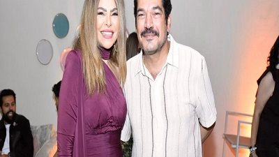 ألفت عمر تحتفل بعيد ميلادها بحضور باسم سمرة واسماعيل فرغلي