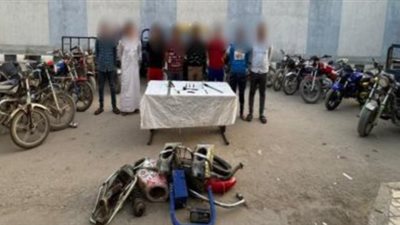 بينهم 3 سيدات .. ليلة سقوط التشكيلات العصابية ب 4 محافظات