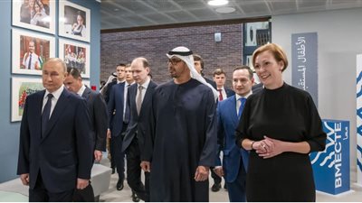 محمد بن زايد يفتتح 
