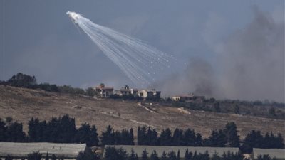 حزب الله يعلن شن هجوم بالمسيرات الانقضاضية فى حيفا وإصابة أهدافها