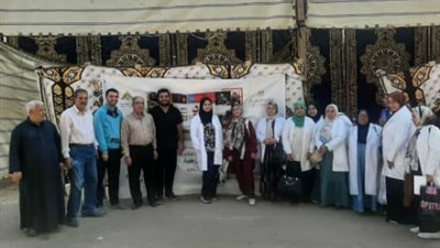 جامعة بنها تنظم قافلة طبية بقرية ميت الحوفين بالمجان