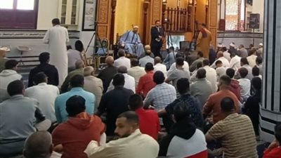 افتتاح مسجد الأربعين بقرية ميت ربيعة ببلبيس