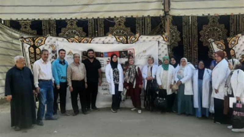 قافلة طبية من جامعة