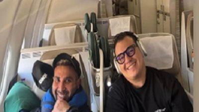 أول ظهور للنجم أحمد سعد بعد خضوعه لعملية فى عظام الفك العلوي