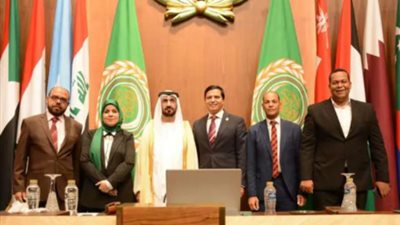 اللواء طارق نصير أمين عام «حماة الوطن» يفوز بمنصب نائب رئيس البرلمان العربي