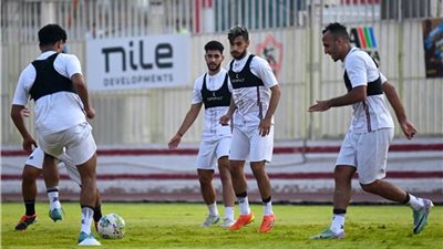 مران الزمالك.. تقسيمة قوية للاعيبن وفقرة لتسديد الركلات الحرة