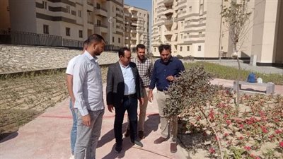 تعرف على أحدث مشروعات الزراعة والتجميل فى مدينة 15 مايو.. بالصور