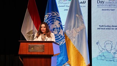 وزيرة التنمية المحلية : مصر ملتزمة بمواجهة التحديات المناخية
