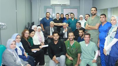 نجاح أول عملية كي ثلاثية الأبعاد بالقسطرة التداخلية بمستشفى جامعة بني سويف