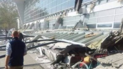 مصرع 3 أشخاص في حادث انهيار محطة للقطارات في صربيا