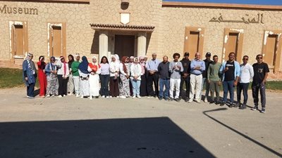 جامعة الفيوم تنظم رحلة علمية إلى منطقة سلاسل جبال البحر الأحمر