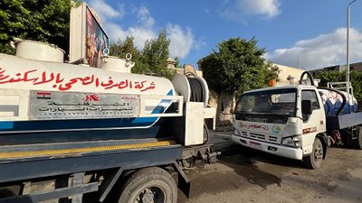 اجهزة محافظة الاسكندرية واجهت امطار امس بنجاح