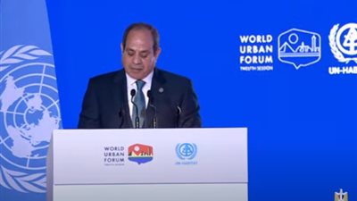 السيسي:التنمية في المدن لا يمكن أن تتم في مجتمعات تعاني من الحروب