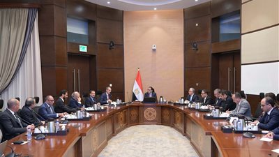 مدبولى يطلع على مشروع مركز كيميت للبيانات