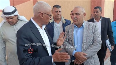 محافظ شمال سيناء يتفقد رافع مياه الشيخ زويد
