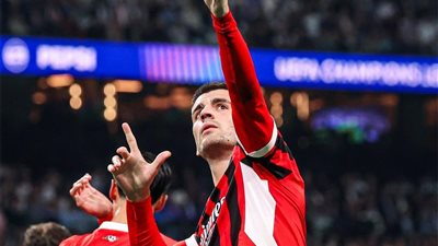 موراتا يضيف الهدف الثاني لميلان فى شباك ريال مدريد - شاهد