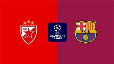 موعد مباراة برشلونة والنجم الأحمر بدوري أبطال أوروبا.. والقناة الناقلة