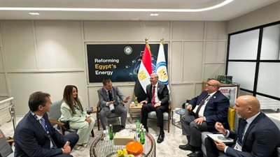 وزير البترول يبحث مع رئيس 