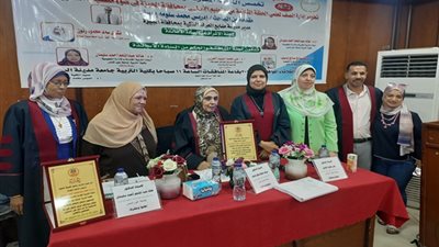 تربية السادات تمنح إدريس سلومه درجة الماجستير فى الإدارة المدرسية