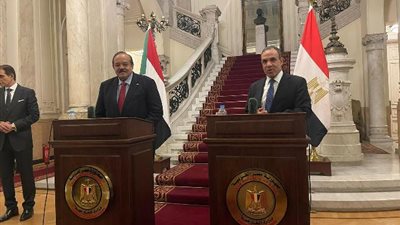 تفاصيل المؤتمر الصحفي لوزير الخارجية ونظيره السوداني