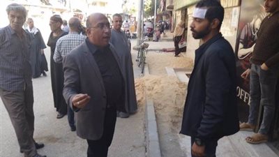محافظ أسيوط استمرار تطوير وتجميل الشوارع بتركيب بلاط الانترلوك