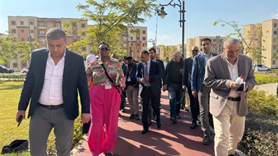 أسباب زيارة وفود الدول المشاركة فى المنتدى الحضرى بحدائق العاصمة صور