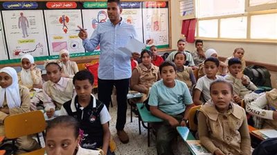 زيارات ميدانية لمتابعة انتظام العملية التعليمية في قوص