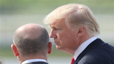 شولتس وترامب يتفقان على العمل من أجل 