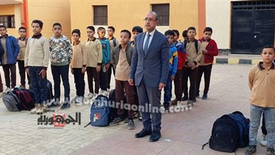 إحالة المقصرين بمدرسة كوم الضبع بالباجور المنوفية إلي التحقيق