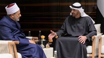 شيخ الأزهر يلتقي الشيخ محمد بن زايد في أذربيجان