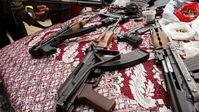 مسجل جنائى .. يدير ورشة لتصنيع السلاح