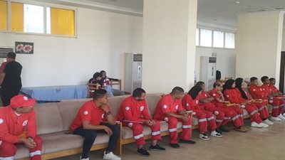 الهلال الأحمر ينظم دورة تدريبية مكثفة لفرق الاستجابة بالصعيد
