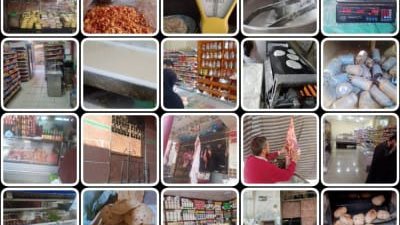تحرير257 مخالفة تموينية خلال حملات تفتيشية على الأسواق بالقليوبية