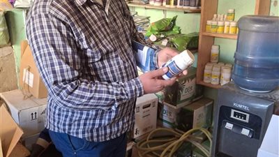 ضبط أسواق المبيدات والأسمدة ببني سويف