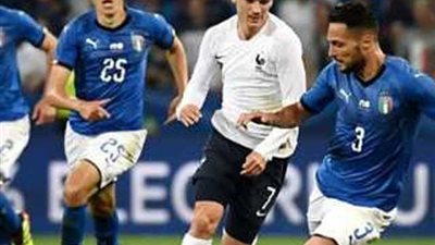 التشكيل الرسمى لمواجهة إيطاليا أمام فرنسا دورى أمم أوروبا