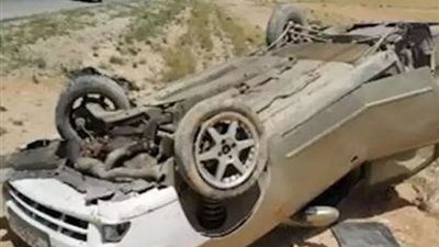 إصابة رئيس مركز دير مواس و3 آخرين في إنقلاب سيارة بالمنيا