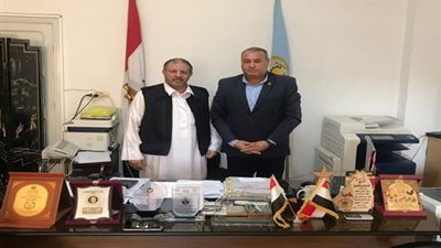 مدير الشباب والرياضة بمطروح يستقبل مجلس إدارة نادى زمالك مطروح