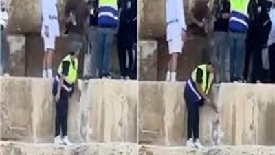 رئيس قطاع الآثار يرد على فيديو أعمال التكسير بهرم خوفو