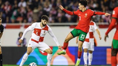 كرواتيا تتأهل لربع نهائى دورى الأمم الأوروبية بالتعادل أمام البرتغال