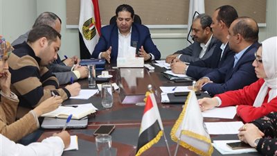 مناقشة مشروع بحثي من معهد التخطيط القومي لتنمية بنى سويف