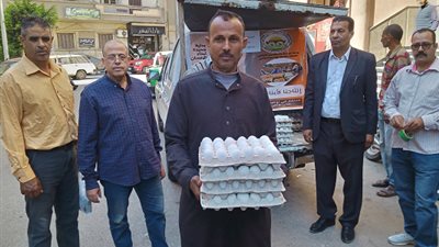 غدا انطلاق قوافل البيض و السلع الغذائية في البحيرة