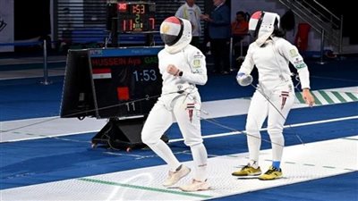 منتخب السلاح يحصد المركز السابع بالفوز على الصين فى كأس العالم بتونس