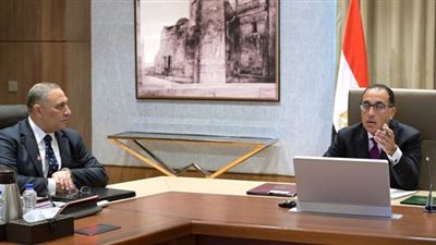 مدبولي يجتمع برئيس المركز الوطني لتخطيط استخدامات أراضي الدولة