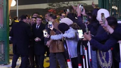 بالصور..نقيبا الموسيقيين والممثلين في عزاء الملحن محمد رحيم