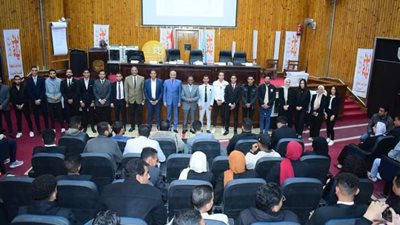 محمود لبيب رئيساً لإتحاد الطلاب جامعة سوهاج ويوسف حسن نائبا