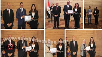 وزيرة التنمية المحلية تكرم المشاركين في تنظيم المنتدي الحضري