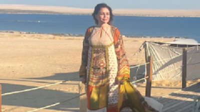 إلهام شاهين تخطف الأنظار فى حفل ختام مهرجان الفيوم السينمائي