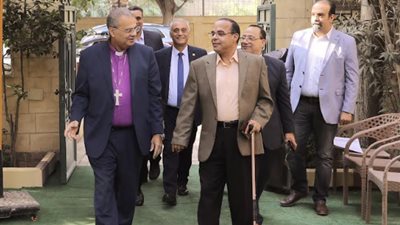 رئيس الطائفة الإنجيلية يلتقي أعضاء المجلس الإنجيلي العام