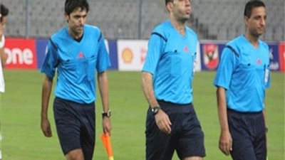 محمد الحنفى حكما لمباراة الأهلى والبنك الأهلى فى دورى نايل